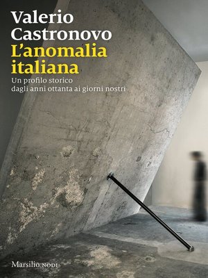 cover image of L'anomalia italiana